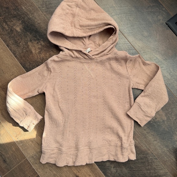 kate quinn Other - Kate Quinn Dusty Rose Pointelle Sweatshirt